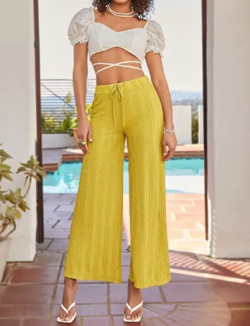 Pantaloni SHEIN, verde Verde