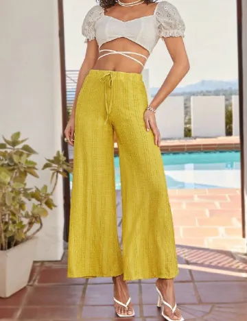 Pantaloni SHEIN, verde Verde