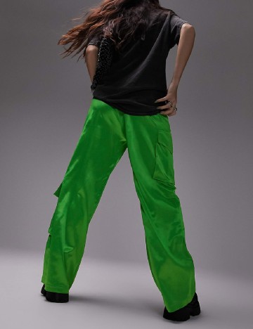 Pantaloni Top Shop, verde