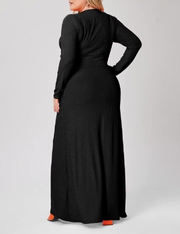 Rochie lunga SHEIN CURVE, negru