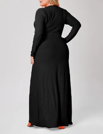 Rochie lunga SHEIN CURVE, negru Negru