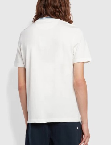 Tricou Farah, alb