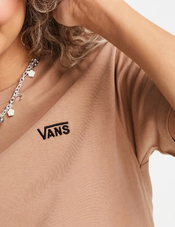 Tricou Vans, maro