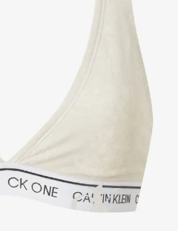 Bustiera Calvin Klein, crem Crem