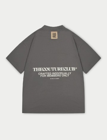 Tricou THE COUTURE CLUB, gri