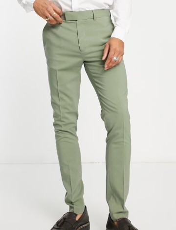 Pantaloni ASOS, verde