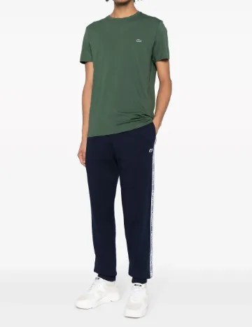 Pantaloni Lacoste, bleumarin Albastru