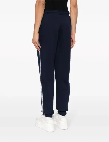 Pantaloni Lacoste, bleumarin Albastru