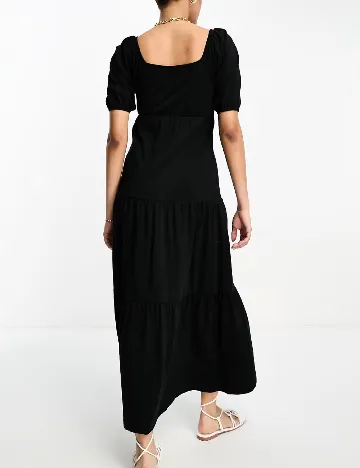 Rochie lunga ASOS, negru Negru