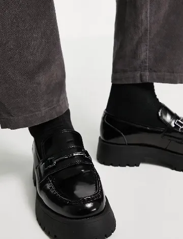 Mocasini ASOS, negru Negru