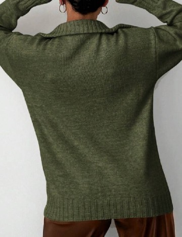 Bluza SHEIN, verde inchis