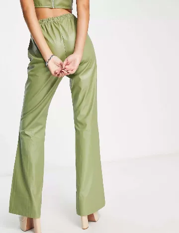 Pantaloni Rebellious, verde Verde