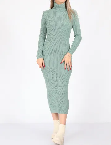 Rochie lunga SHEIN, verde Verde