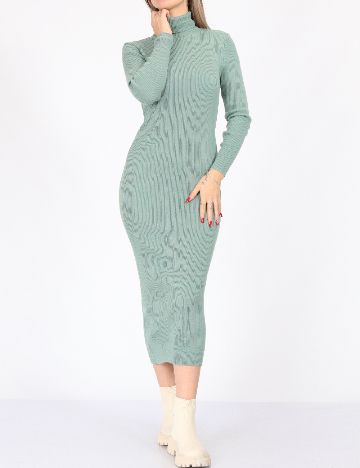 Rochie lunga SHEIN, verde