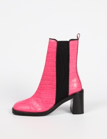 Botine ASOS, roz