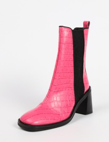 Botine ASOS, roz