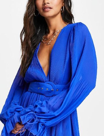 Rochie scurta ASOS, albastru