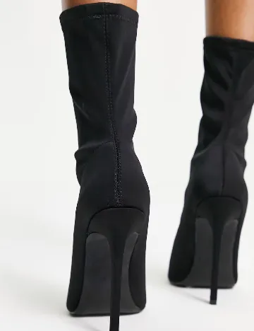 Botine ASOS, negru Negru