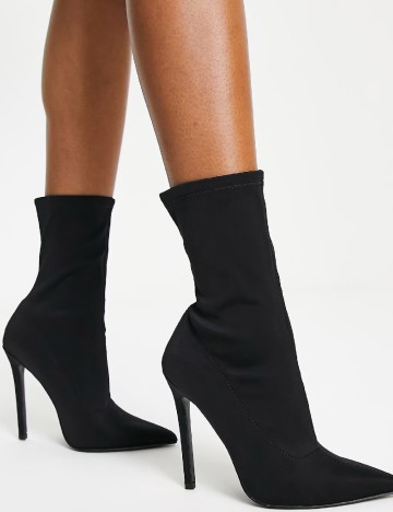 Botine ASOS, negru