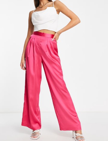 Pantaloni ASOS, roz