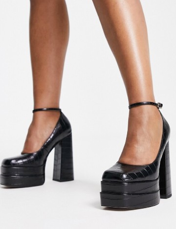 Pantofi ASOS, negru