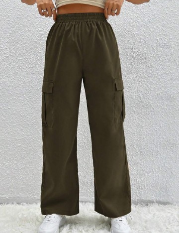 Pantaloni SHEIN, verde