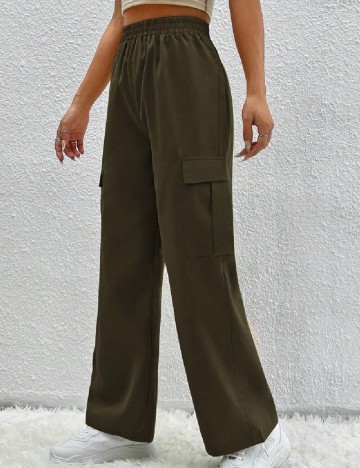 Pantaloni SHEIN, verde