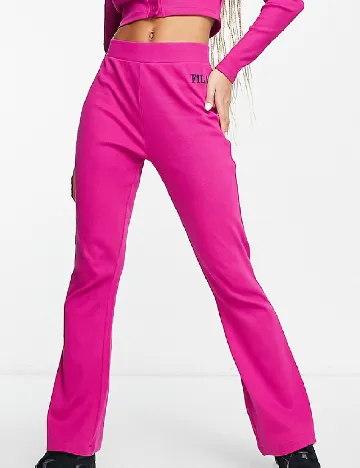 Pantaloni Fila, magenta Roz