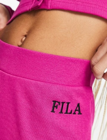 Pantaloni Fila, magenta