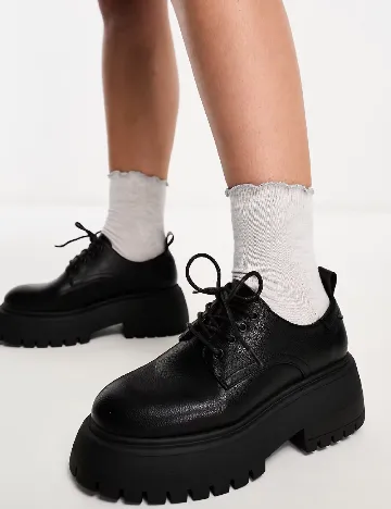 Pantofi ASOS, negru Negru