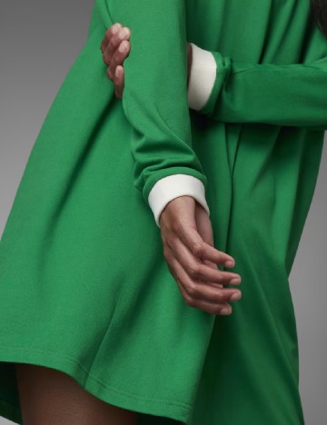 Rochie scurta Adidas, verde