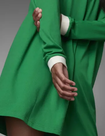 Rochie scurta Adidas, verde