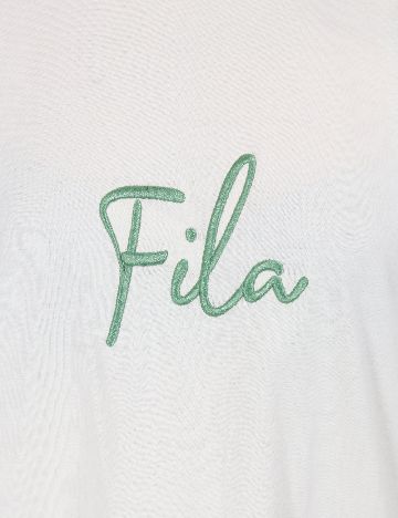 Tricou Oversize Fila, ecru