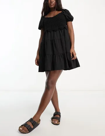 Rochie scurta ASOS, negru Negru