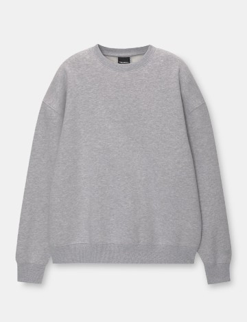 Bluza Pull&Bear, gri