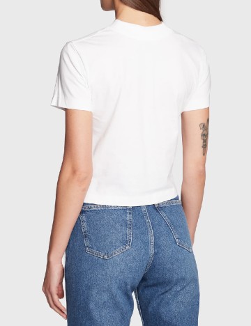 Top Calvin Klein Jeans, alb