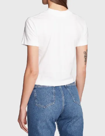 Top Calvin Klein Jeans, alb Alb