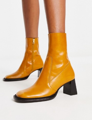 Botine ASOS, mustar