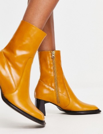 Botine ASOS, mustar