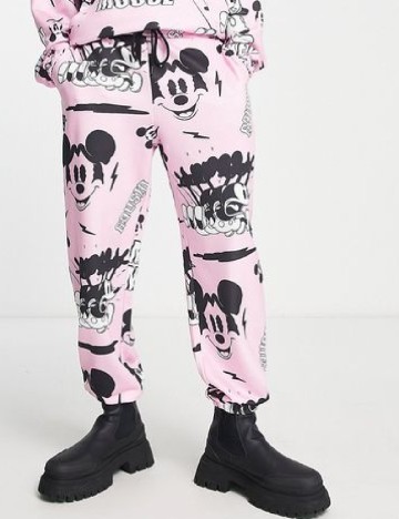 Pantaloni ASOS, roz