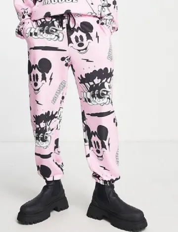 Pantaloni ASOS, roz Roz