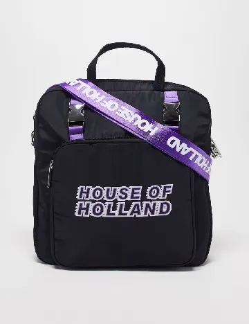 Geanta House of Holland, negru Negru