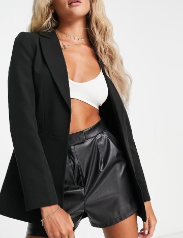 Blazer Miss Selfridge, negru