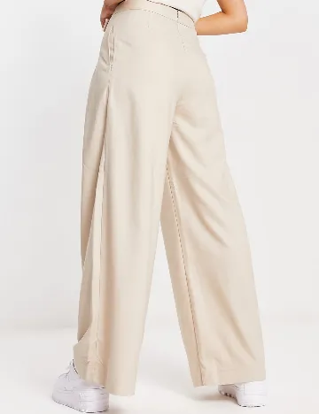 Pantaloni Stradivarius, crem Crem