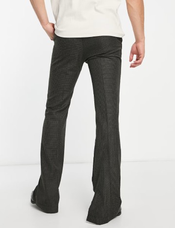 Pantaloni Topman, gri inchis