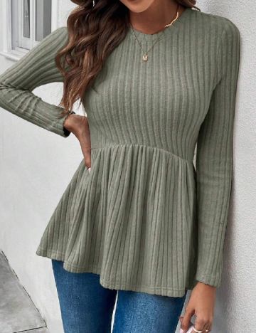 Bluza SHEIN, verde