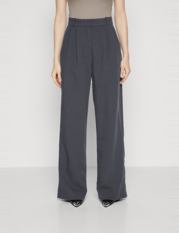 Pantaloni Abercrombie&Fitch, gri