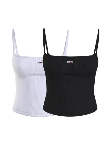 Set Maiouri Tommy Jeans, alb/negru Negru