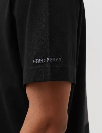 Tricou Fred Perry, negru Negru