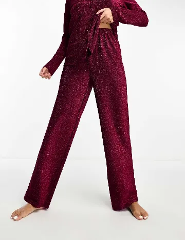 Pijama ASOS, roz Roz